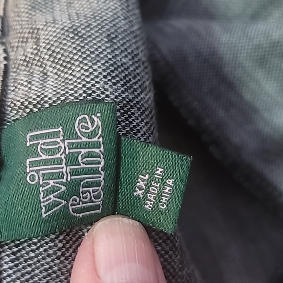 Wild Fable black and white checkered plaid jumpsuit romper wide leg XXL - Picture 13 of 14